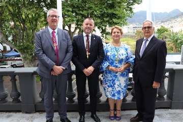 Telde, en el hermanamiento en Madeira de Gáldar con Machico/TA.